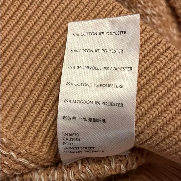 Free people, Tan Sweater size medium - Picture 6 of 8